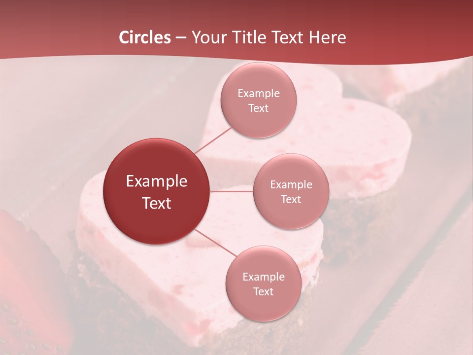 Shape Valentine Red PowerPoint Template