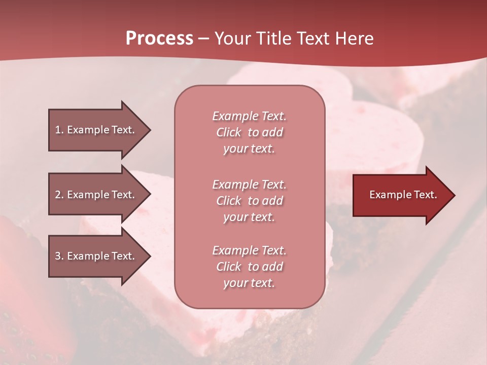 Shape Valentine Red PowerPoint Template