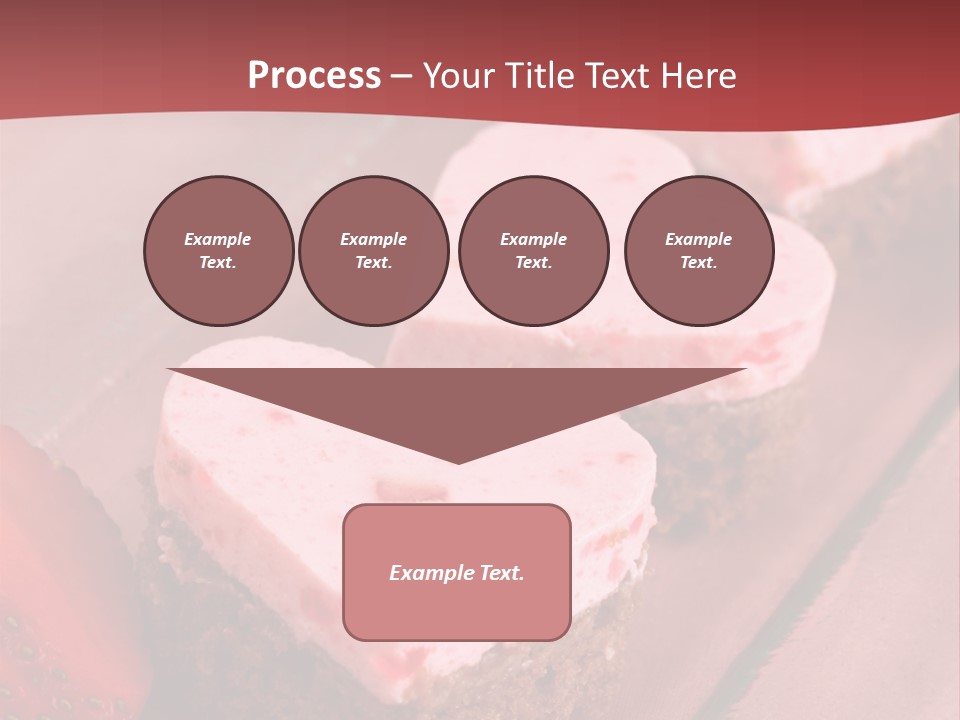 Shape Valentine Red PowerPoint Template
