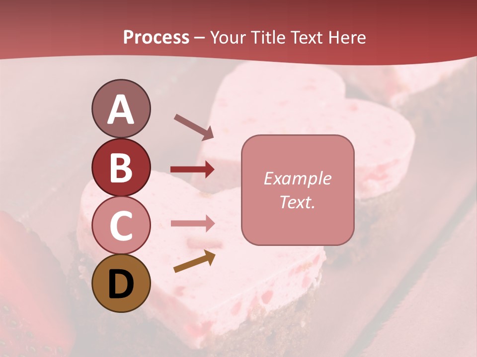 Shape Valentine Red PowerPoint Template