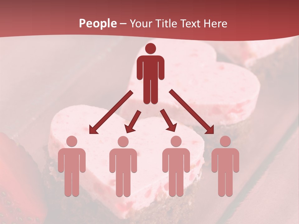 Shape Valentine Red PowerPoint Template