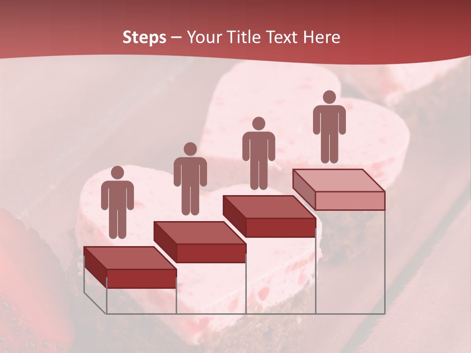 Shape Valentine Red PowerPoint Template
