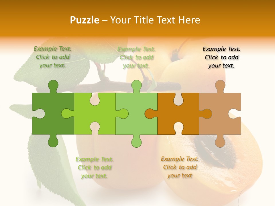 Group White Apricot PowerPoint Template