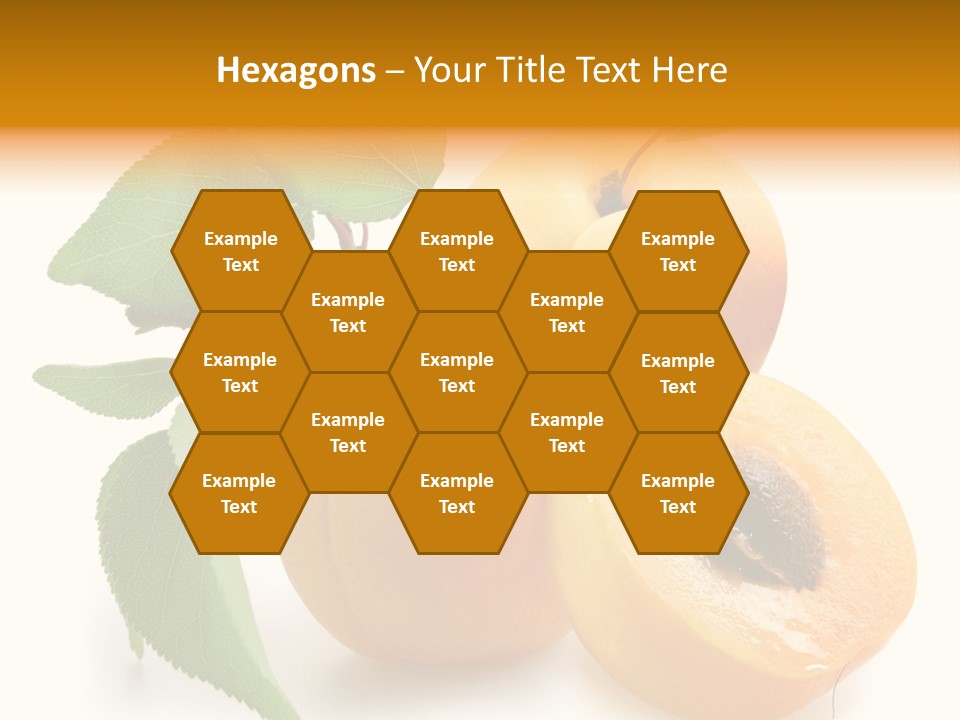 Group White Apricot PowerPoint Template