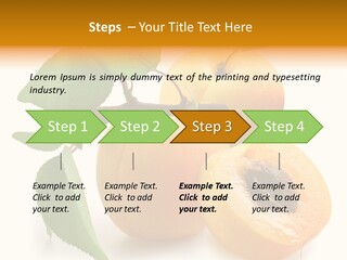 Group White Apricot PowerPoint Template