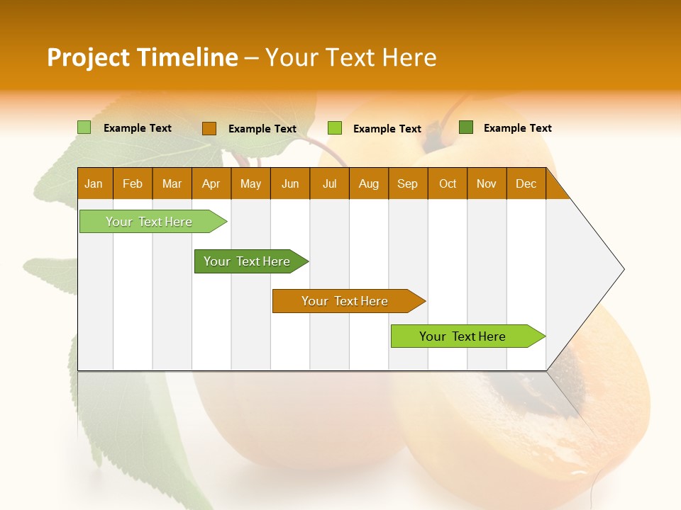 Group White Apricot PowerPoint Template