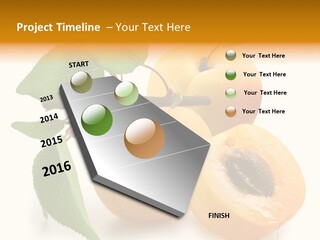 Group White Apricot PowerPoint Template