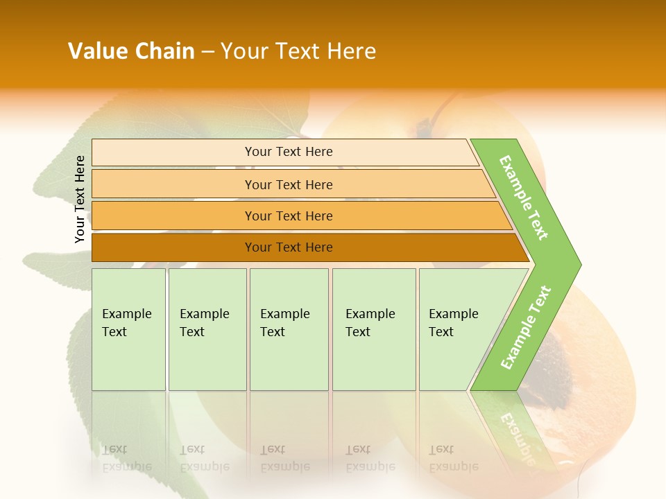 Group White Apricot PowerPoint Template