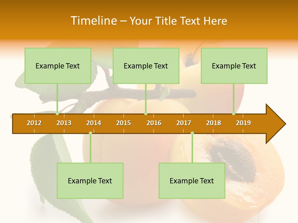 Group White Apricot PowerPoint Template