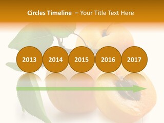 Group White Apricot PowerPoint Template