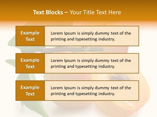 Group White Apricot PowerPoint Template