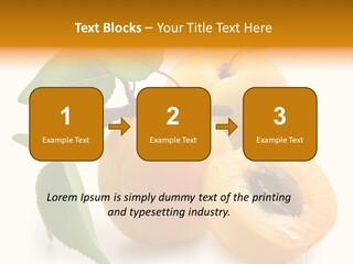 Group White Apricot PowerPoint Template