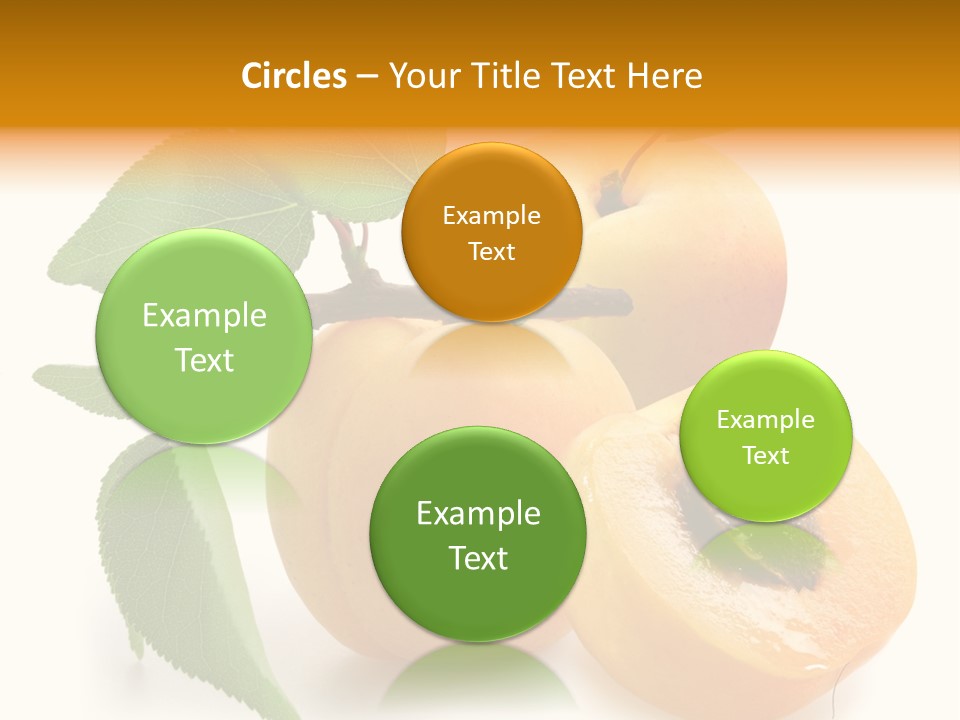 Group White Apricot PowerPoint Template
