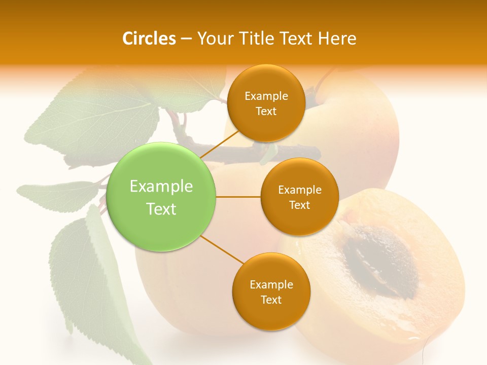 Group White Apricot PowerPoint Template