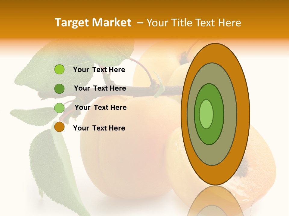 Group White Apricot PowerPoint Template