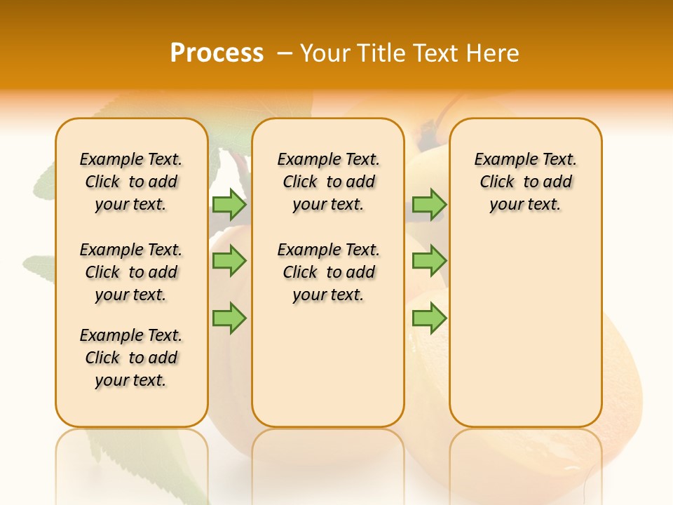 Group White Apricot PowerPoint Template