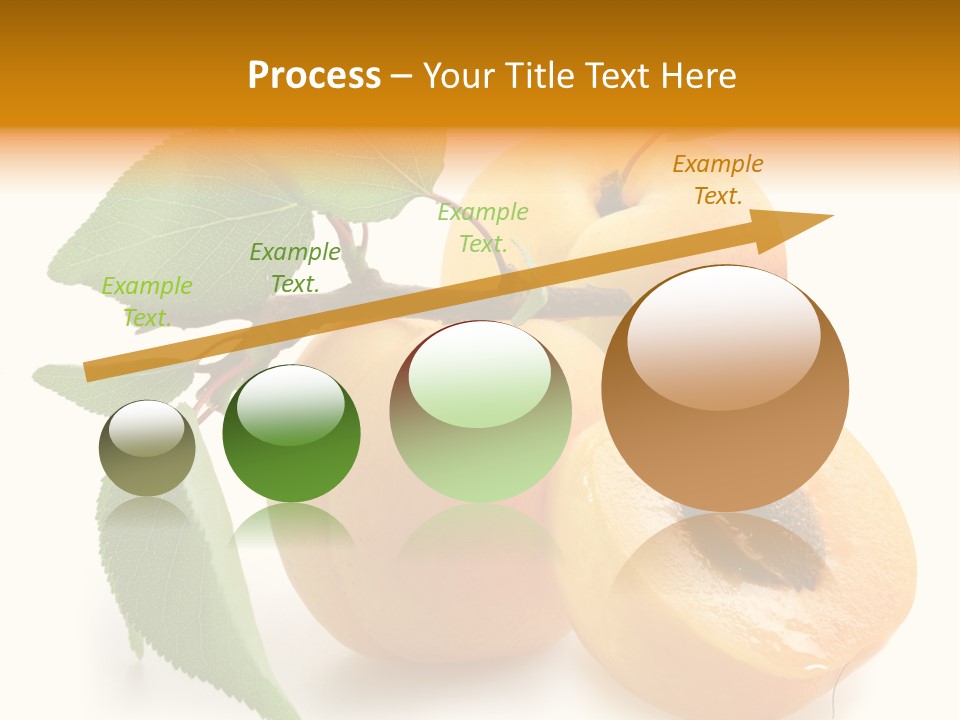 Group White Apricot PowerPoint Template