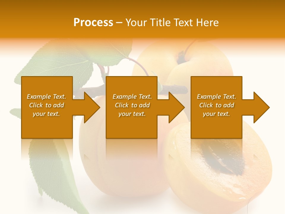 Group White Apricot PowerPoint Template