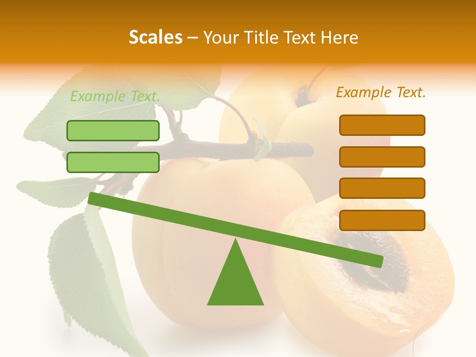 Group White Apricot PowerPoint Template