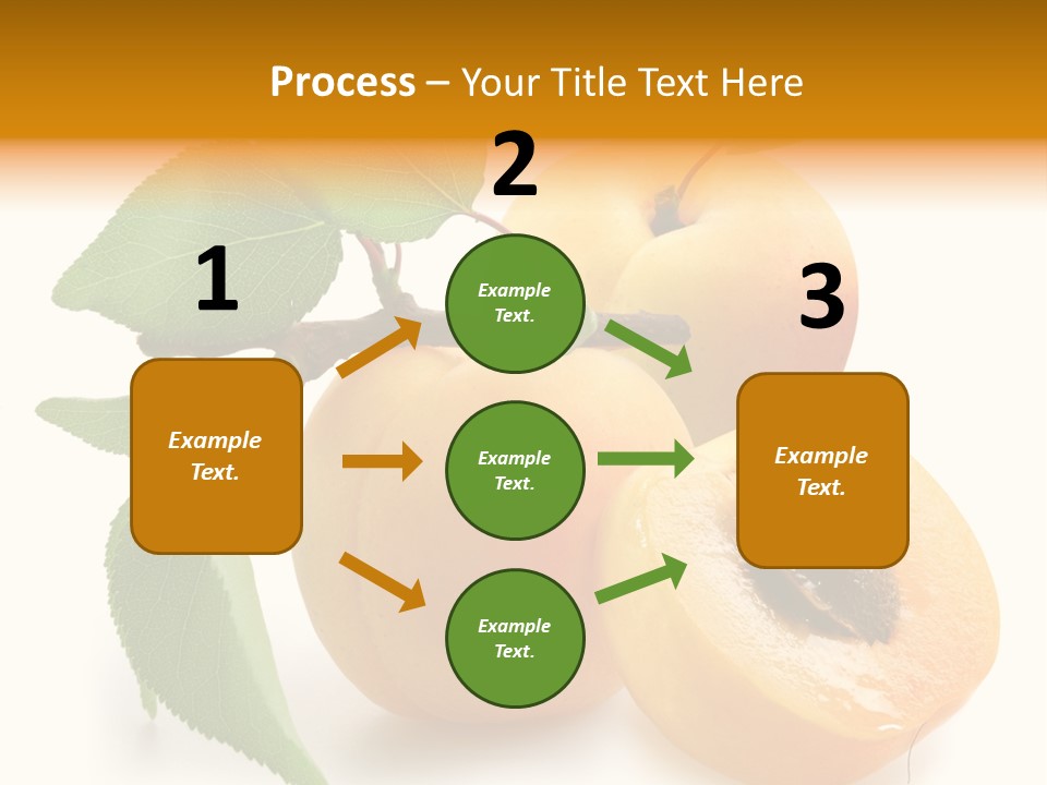 Group White Apricot PowerPoint Template