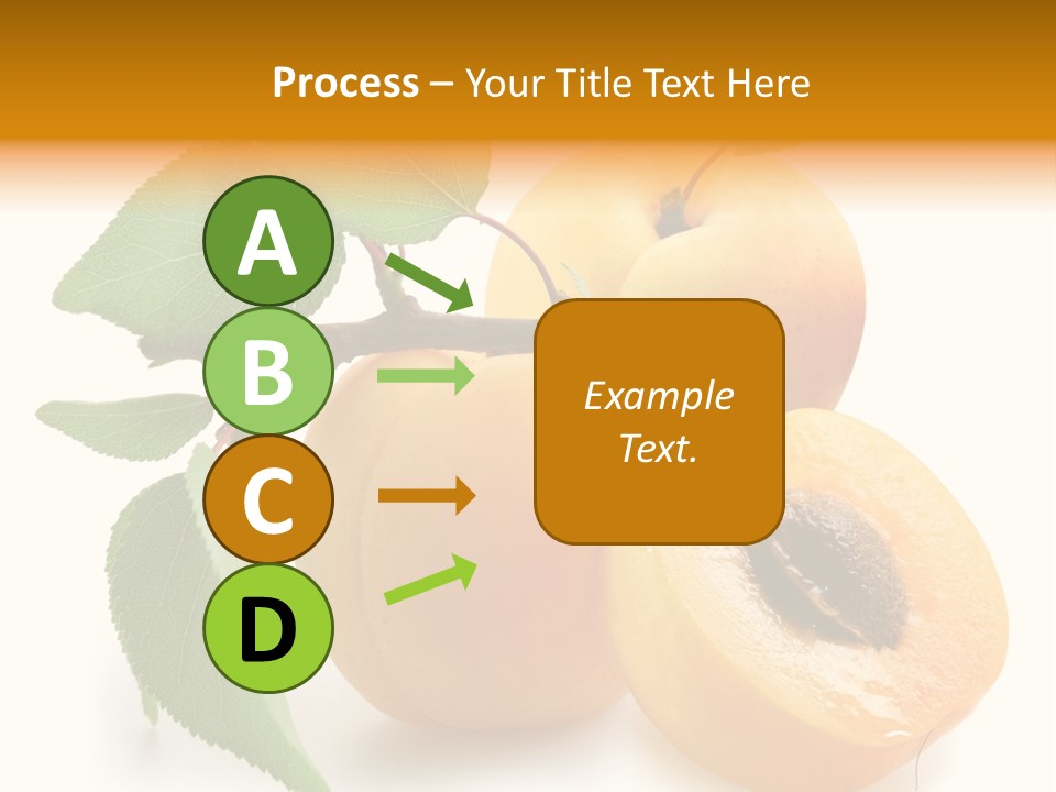 Group White Apricot PowerPoint Template