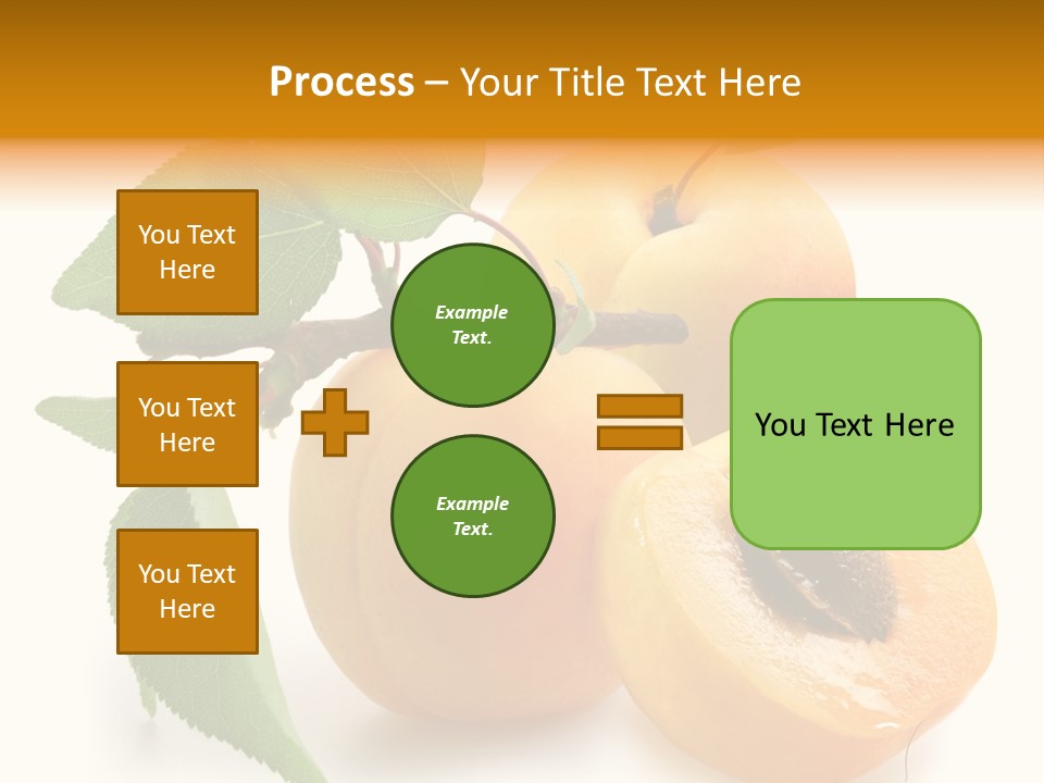 Group White Apricot PowerPoint Template