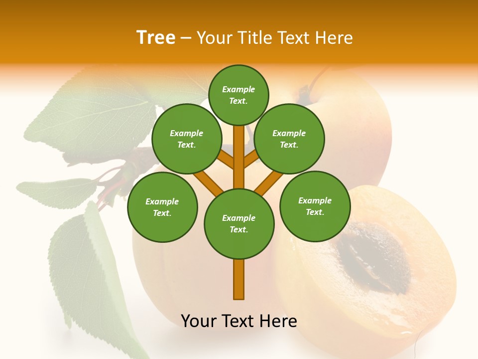 Group White Apricot PowerPoint Template