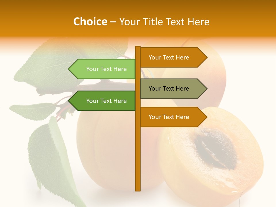 Group White Apricot PowerPoint Template
