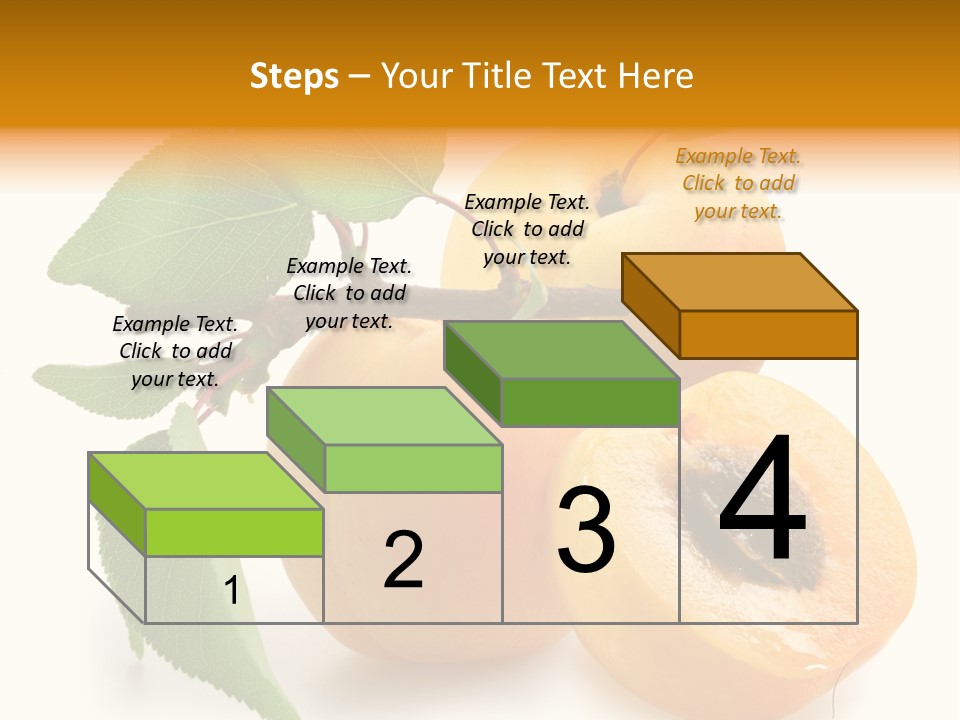 Group White Apricot PowerPoint Template
