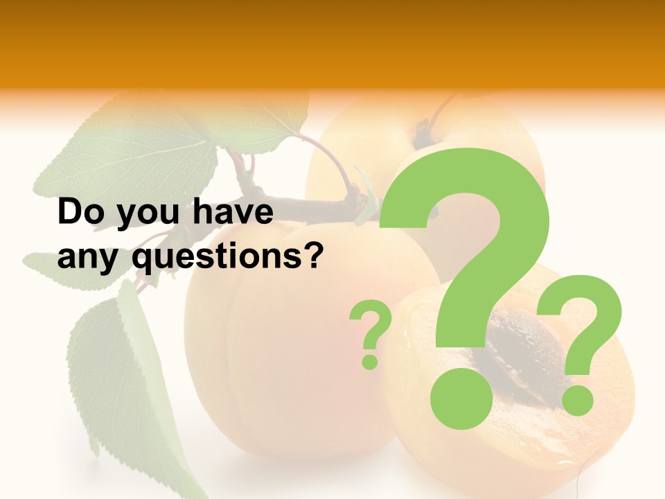 Group White Apricot PowerPoint Template