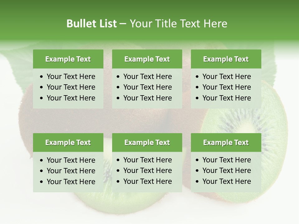 Healthy Fruit Sweet PowerPoint Template