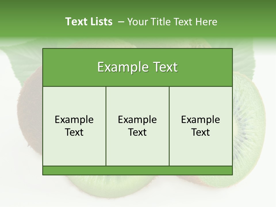 Healthy Fruit Sweet PowerPoint Template