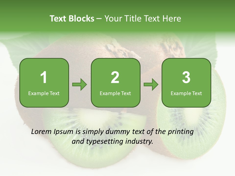 Healthy Fruit Sweet PowerPoint Template