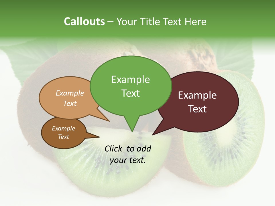 Healthy Fruit Sweet PowerPoint Template
