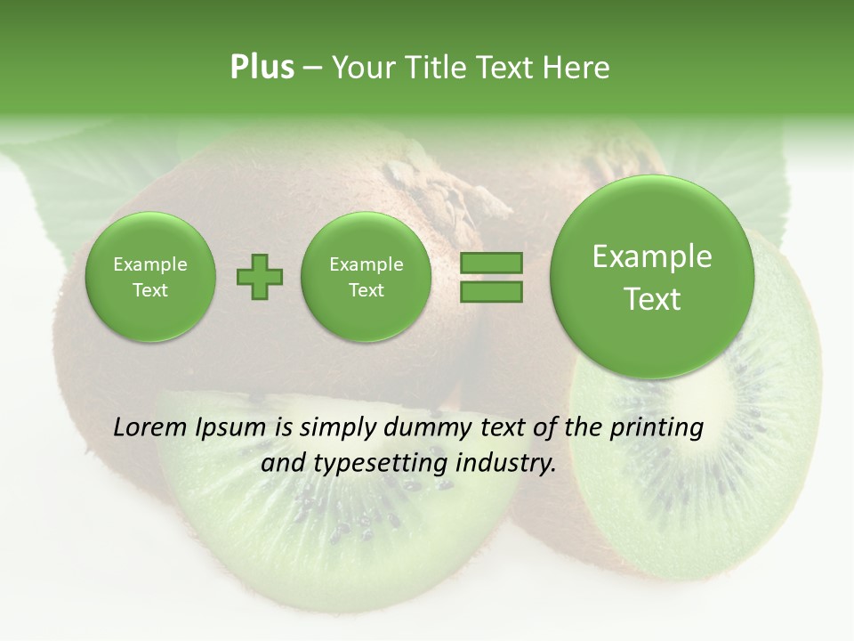 Healthy Fruit Sweet PowerPoint Template