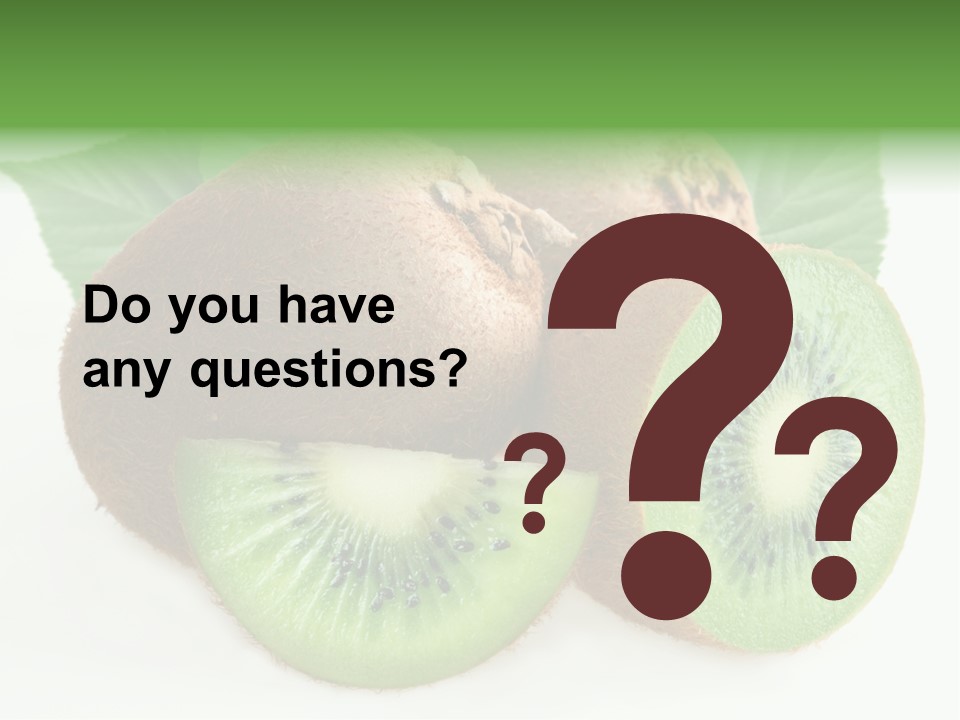 Healthy Fruit Sweet PowerPoint Template