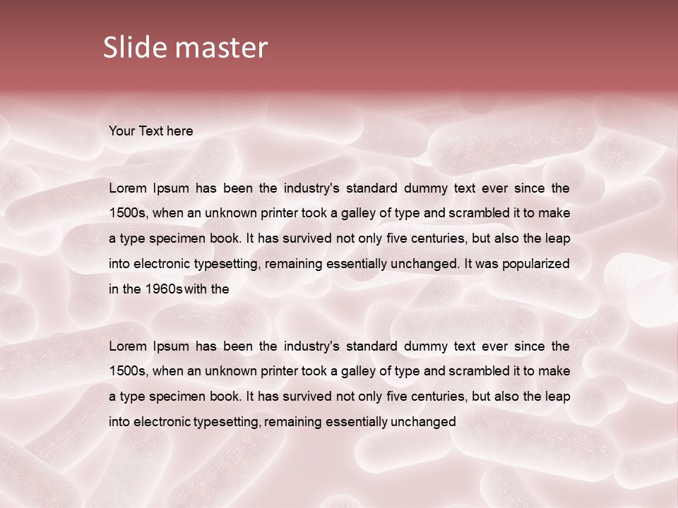 Macro Design Illustration PowerPoint Template