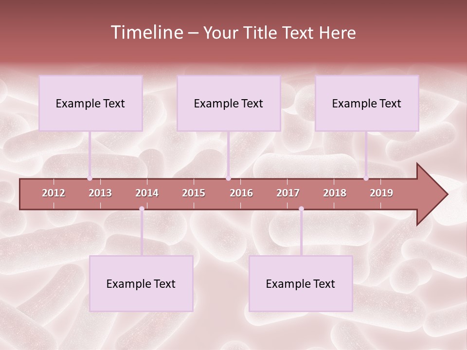 Macro Design Illustration PowerPoint Template