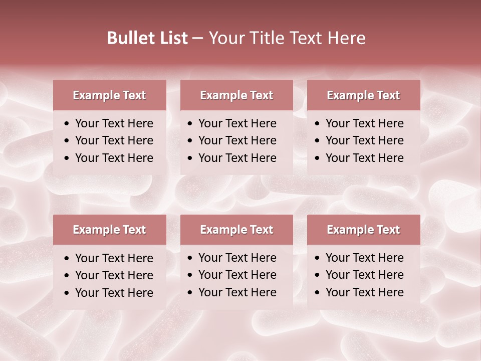 Macro Design Illustration PowerPoint Template
