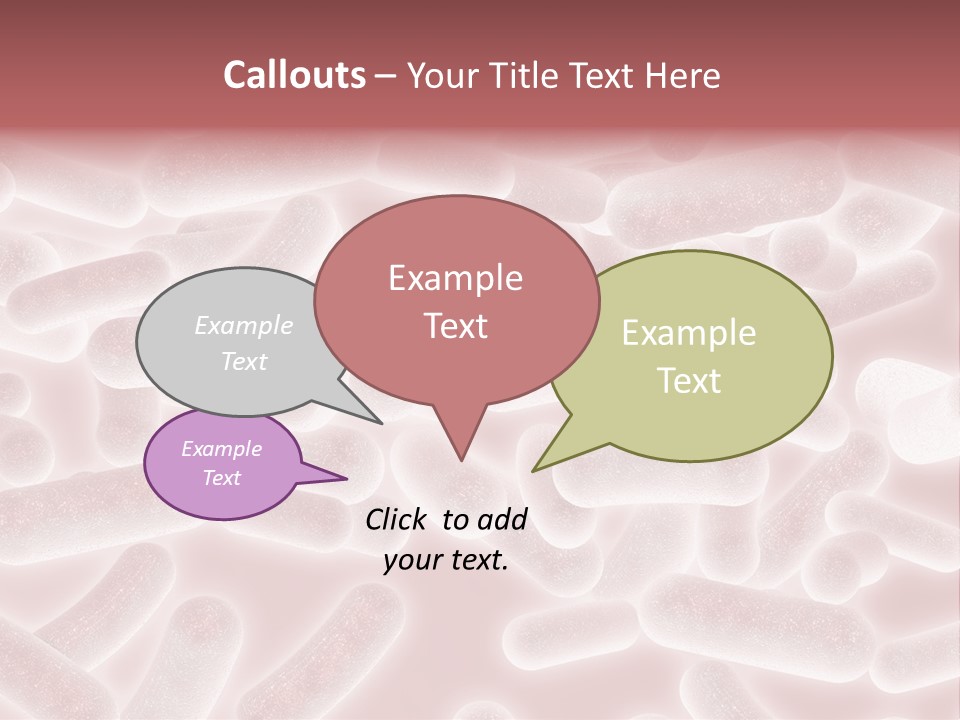 Macro Design Illustration PowerPoint Template