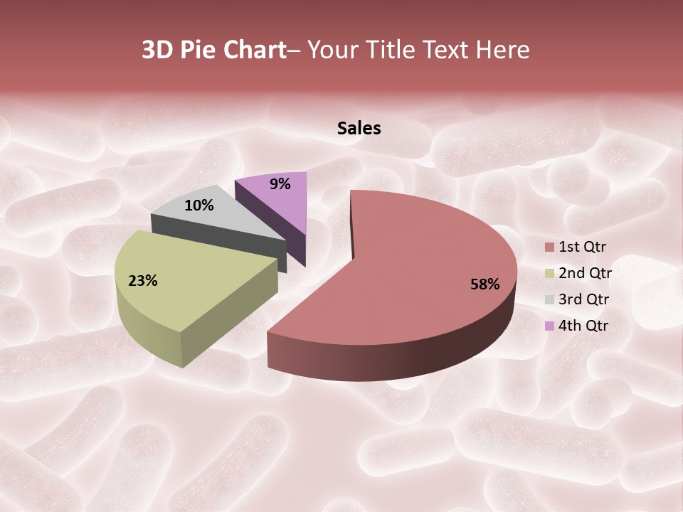 Macro Design Illustration PowerPoint Template