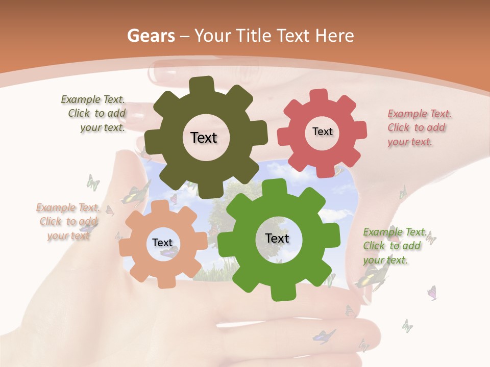 Ill Molecules Render PowerPoint Template
