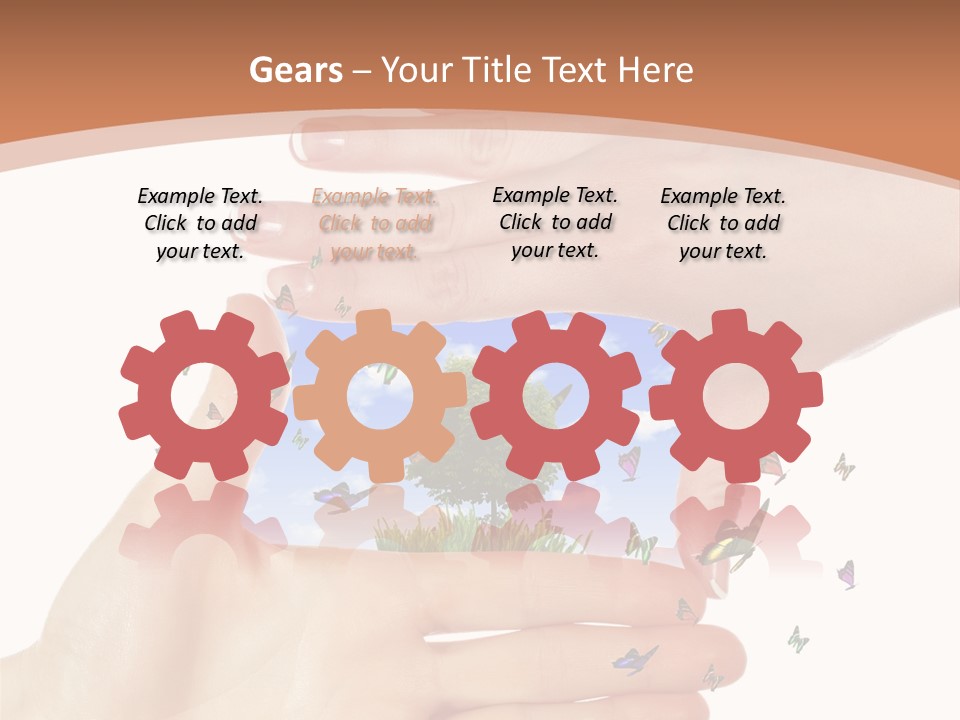 Ill Molecules Render PowerPoint Template