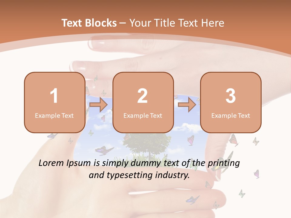 Ill Molecules Render PowerPoint Template