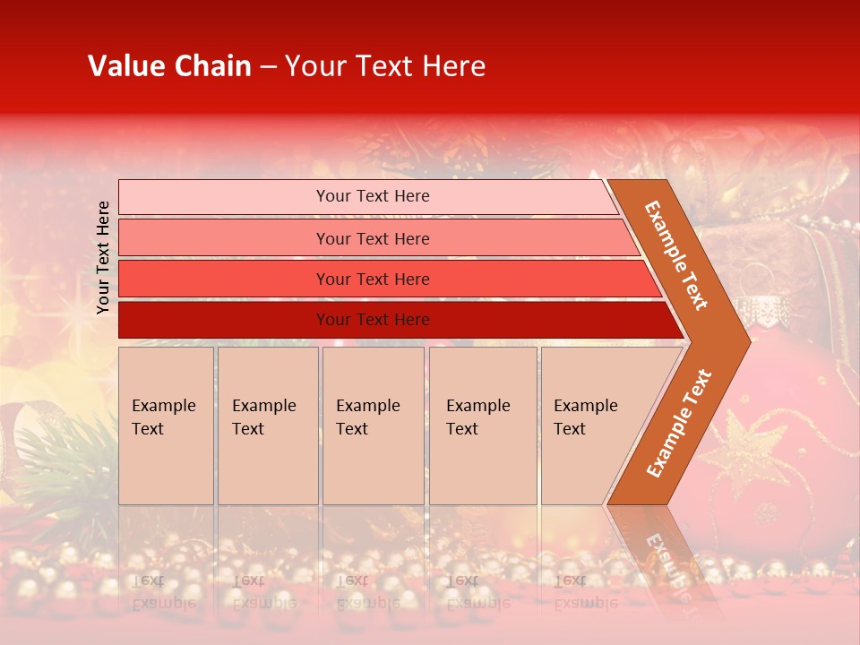 Present Christmas Gift PowerPoint Template