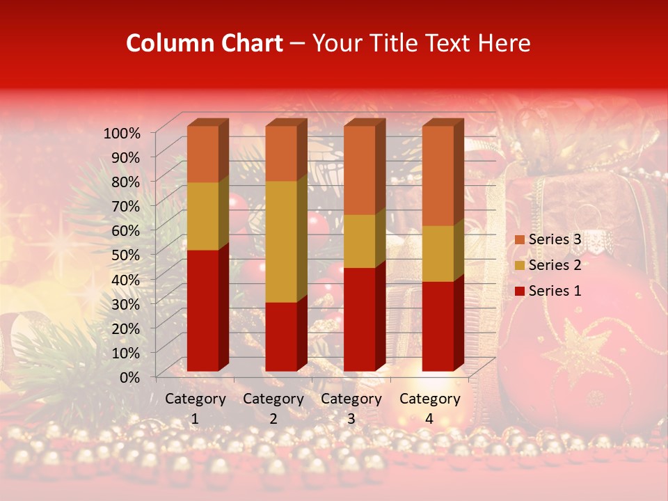 Present Christmas Gift PowerPoint Template