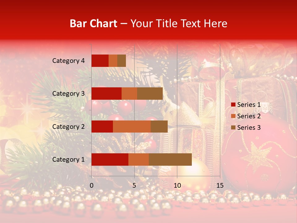 Present Christmas Gift PowerPoint Template