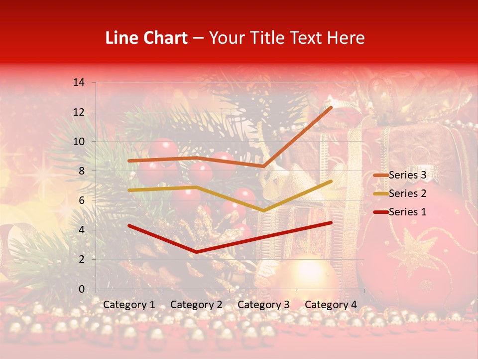 Present Christmas Gift PowerPoint Template