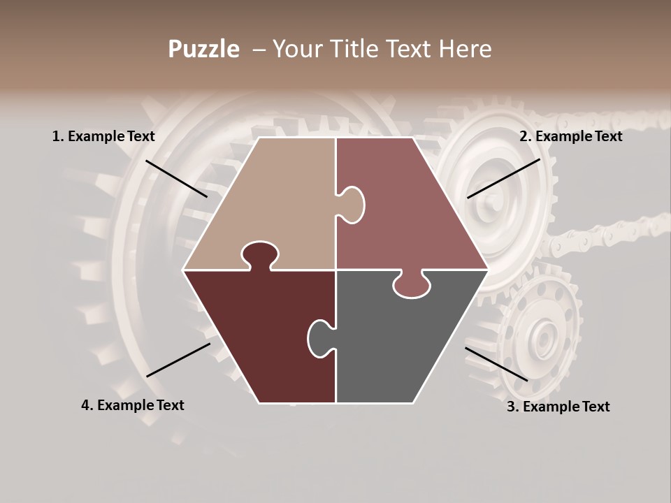Manufacturing Tool Industrial PowerPoint Template