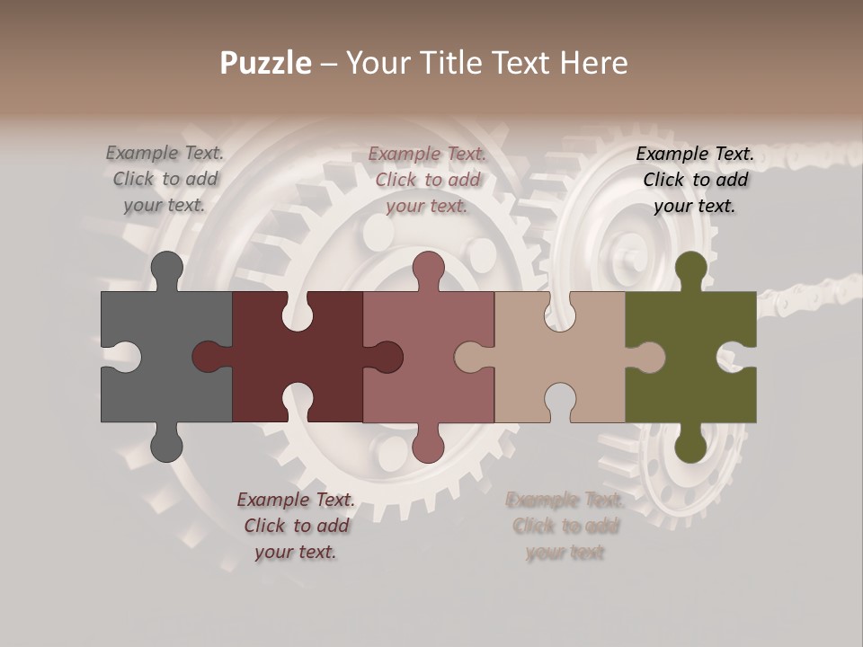 Manufacturing Tool Industrial PowerPoint Template